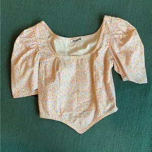 Batsheva - one-of-a-kind dirndl top - floral - sz0